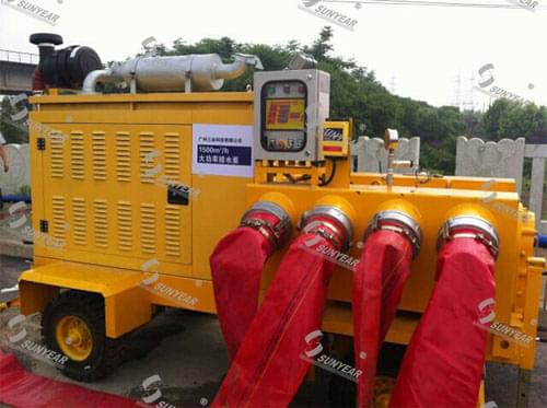 广州三业应急抢险抽水泵车