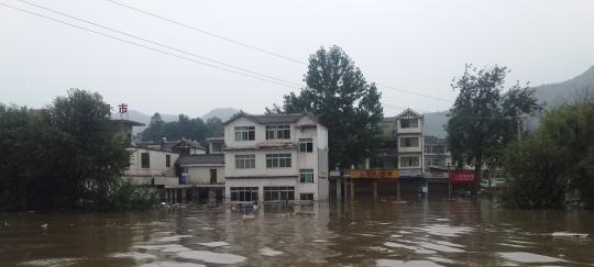 强降雨致贵州织金县遭洪涝灾害 2人因灾