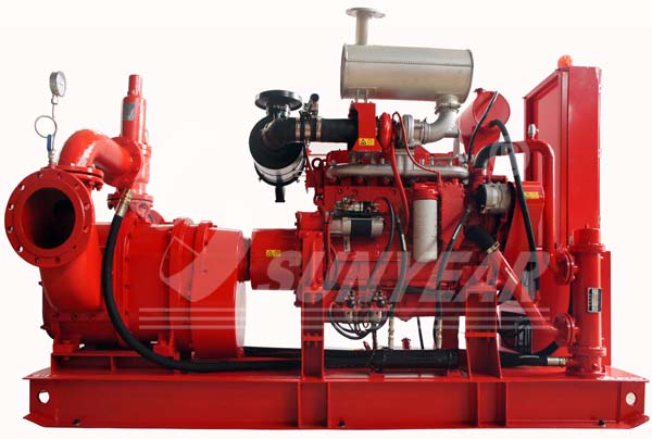型号为XBC10/60的柴油机消防转子泵组