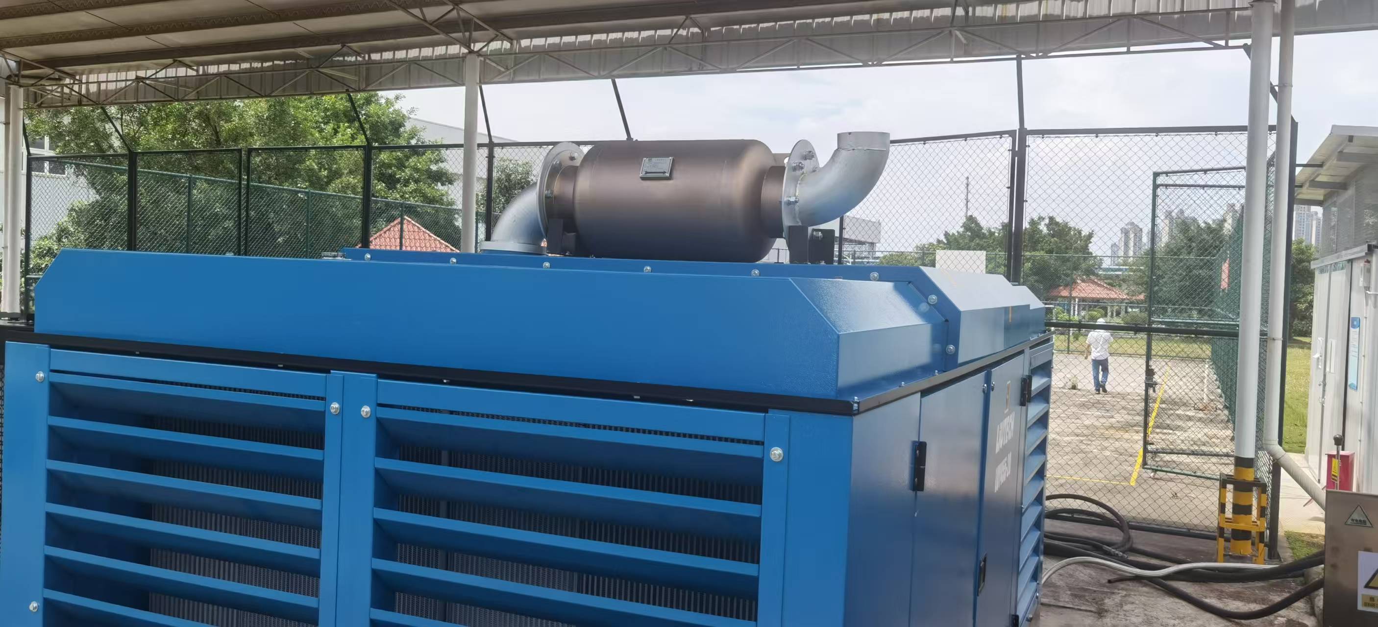 火花熄灭消音器