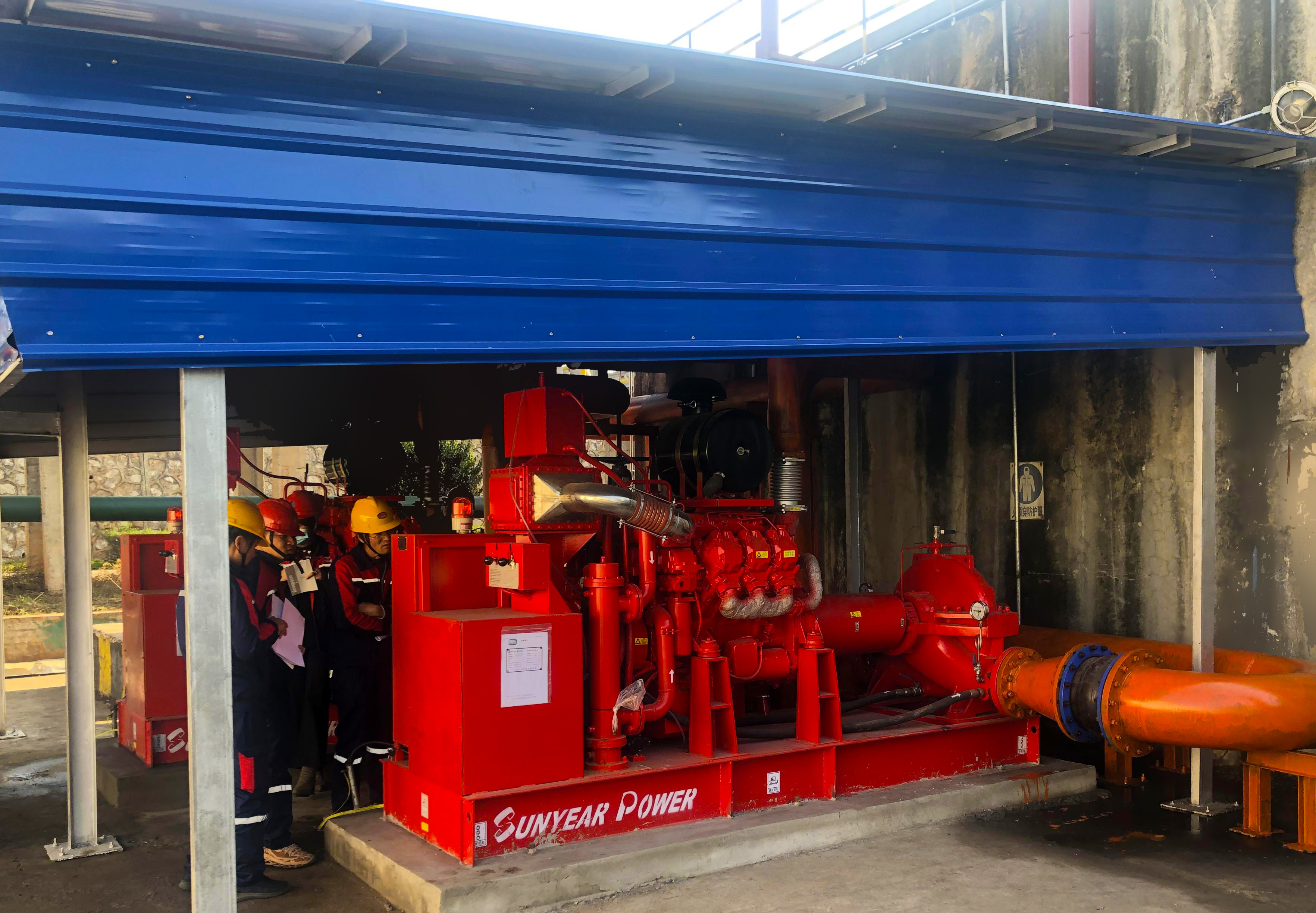 柴油机消防泵组在煤化工行业的应用